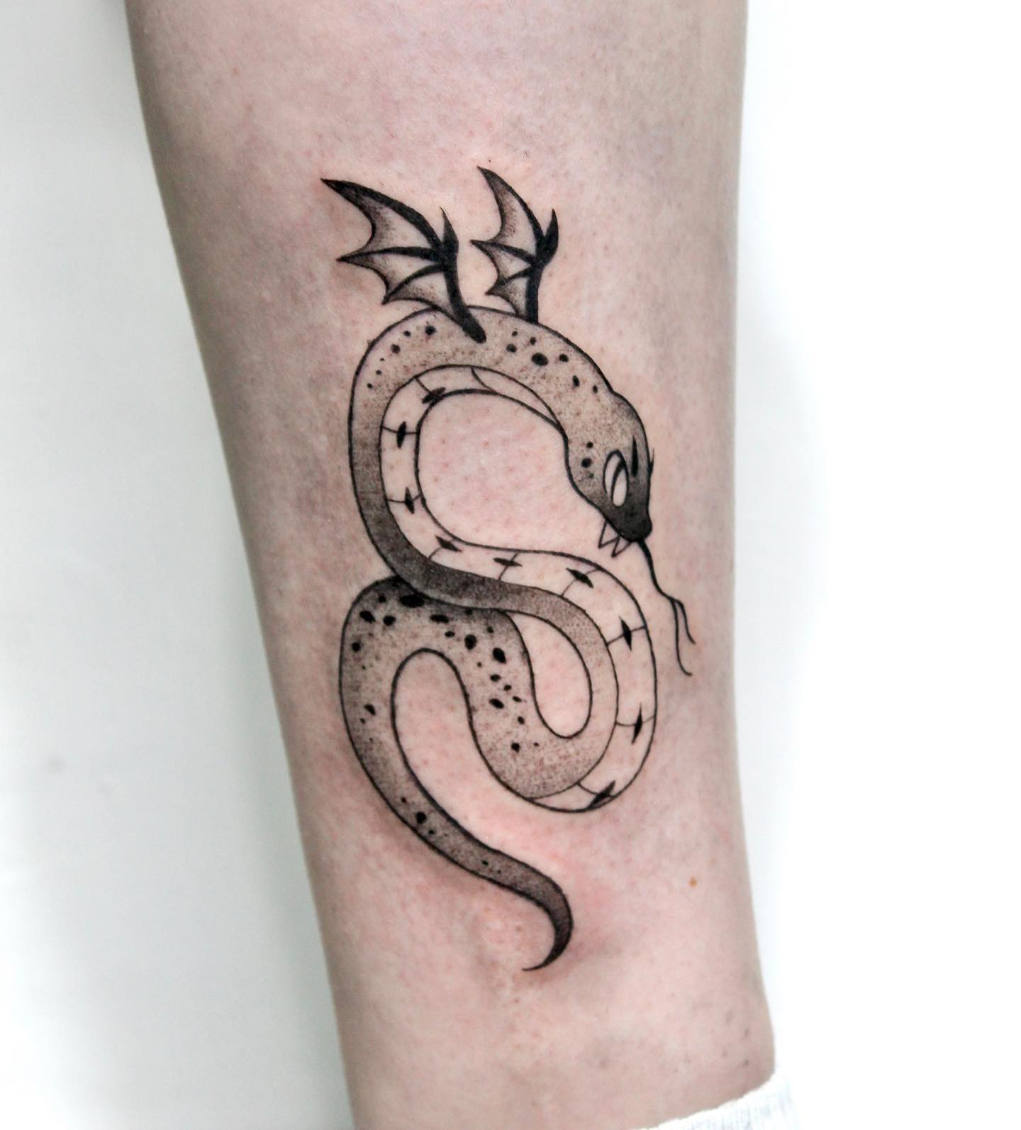 Serpiente Bruja Tatuaje