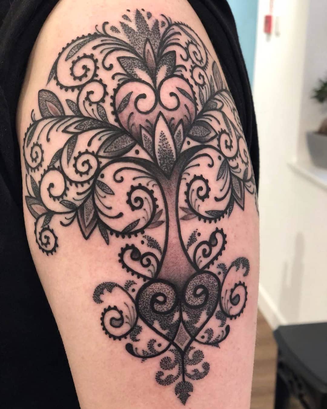 Tatuaje del Árbol de la Vida Celta