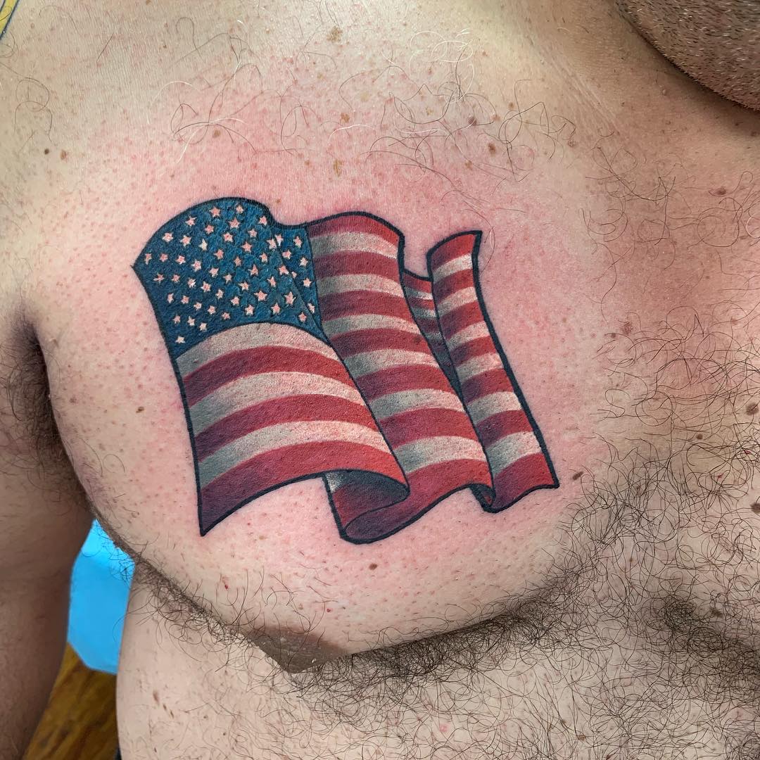 Tatuajes de la bandera de USA: 20 diseños para los más patriotas