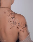 Tatuaje de Línea Fina para Mujeres